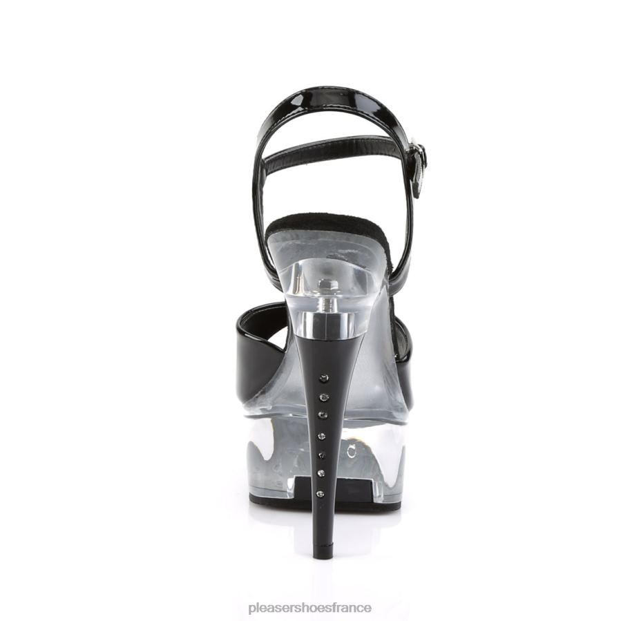 H4842461 captiva-609 Pleaser Shoes noir/clair