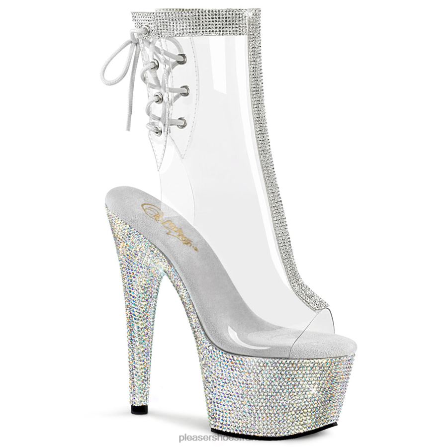 H4842464 bijoux-1018c-2rs Pleaser Shoes clair/argent