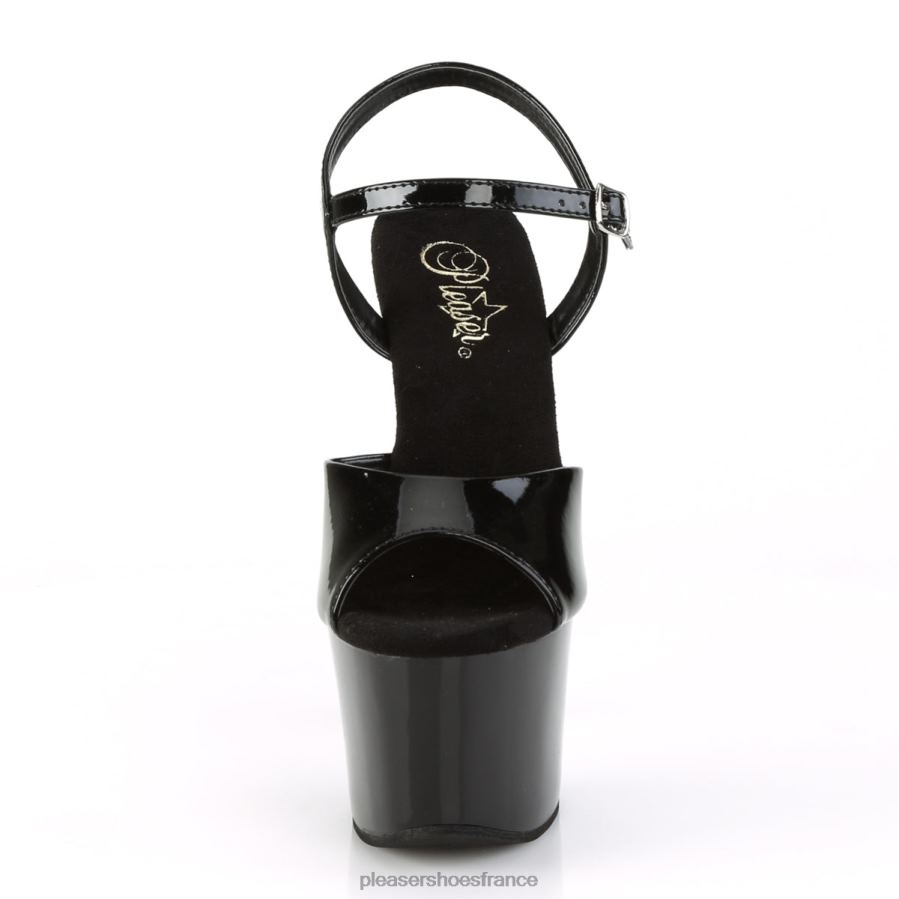 H4842469 ciel-309crs Pleaser Shoes Noir argent