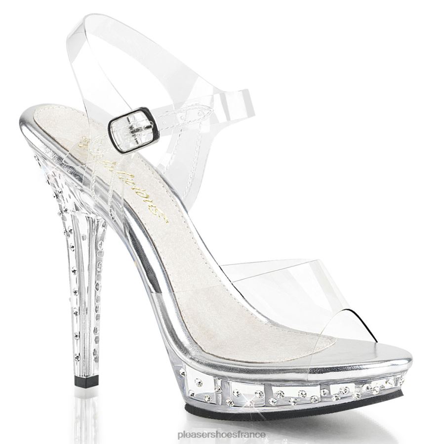 H4842490 lèvres-108sdt Pleaser Shoes clair