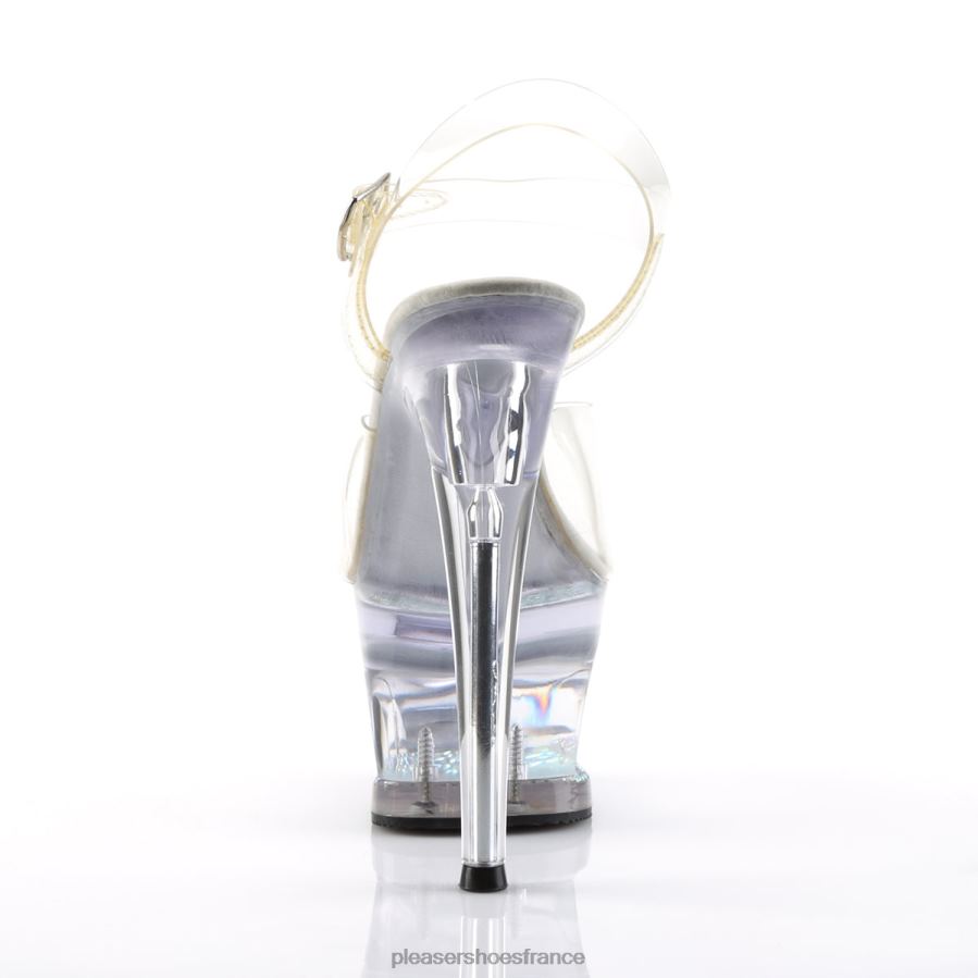 H4842501 lune-708dm Pleaser Shoes clair