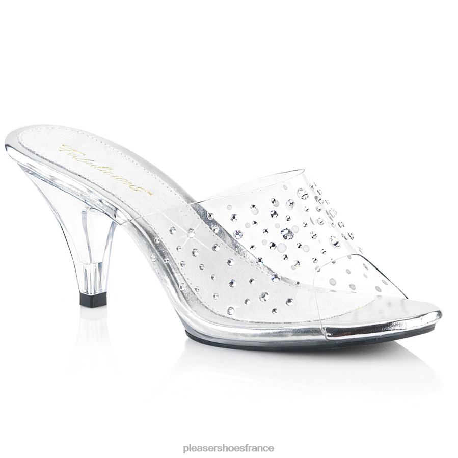 H4842507 belle-301rs Pleaser Shoes clair