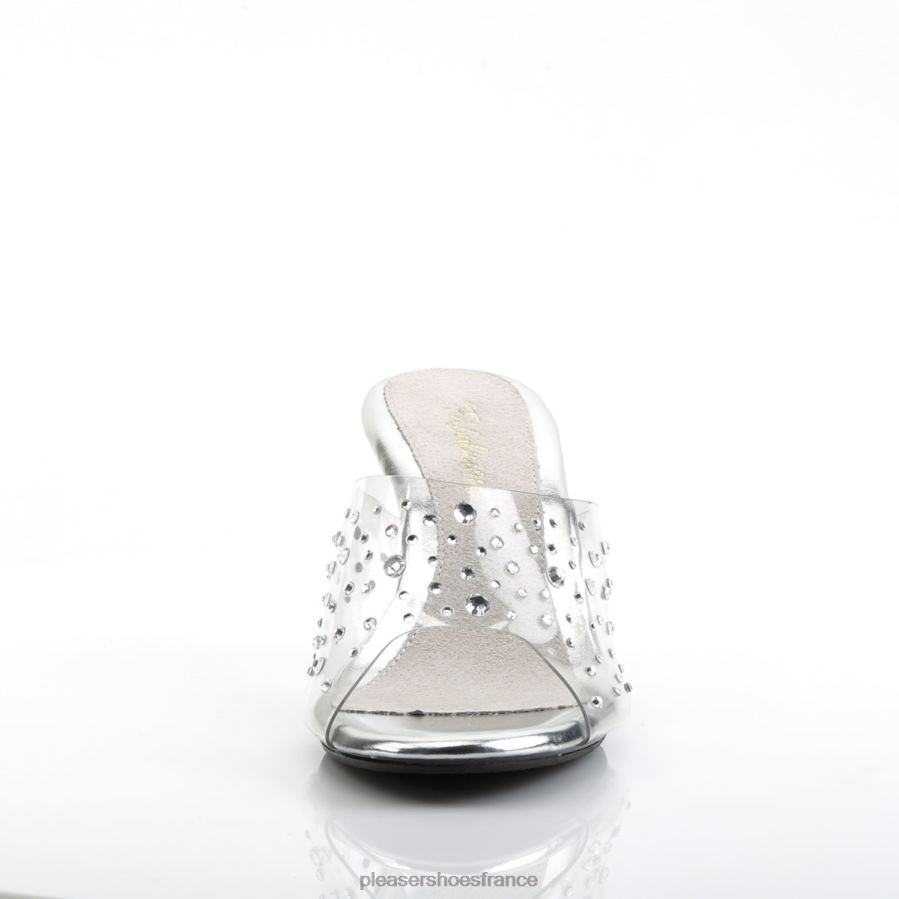 H4842507 belle-301rs Pleaser Shoes clair