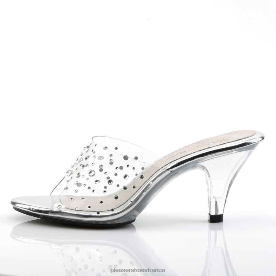 H4842507 belle-301rs Pleaser Shoes clair