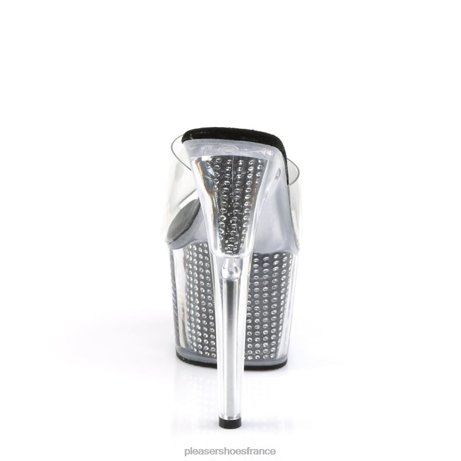 H4842511 adore-701srs Pleaser Shoes clair/noir