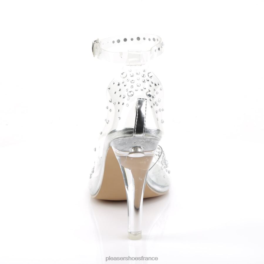 H4842514 clairement-430rs Pleaser Shoes clair