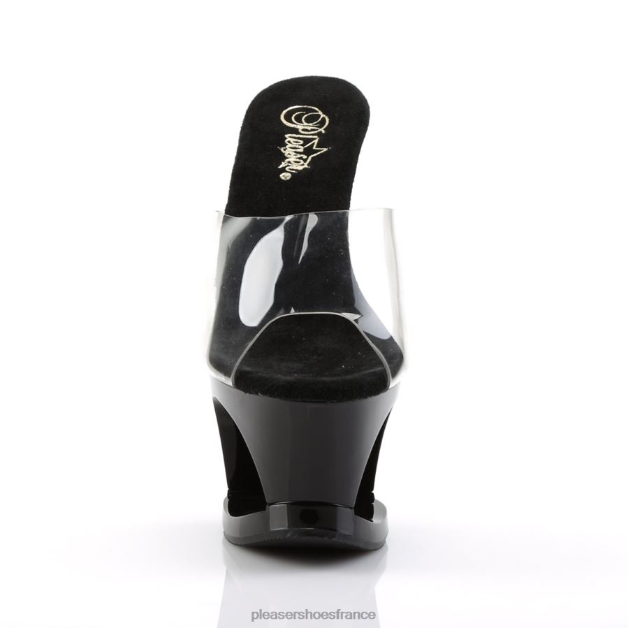 H4842517 lune-701 heures Pleaser Shoes clair/rouge