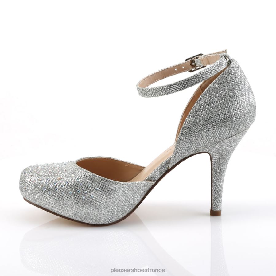 H4842518 convoiter-03 Pleaser Shoes argent