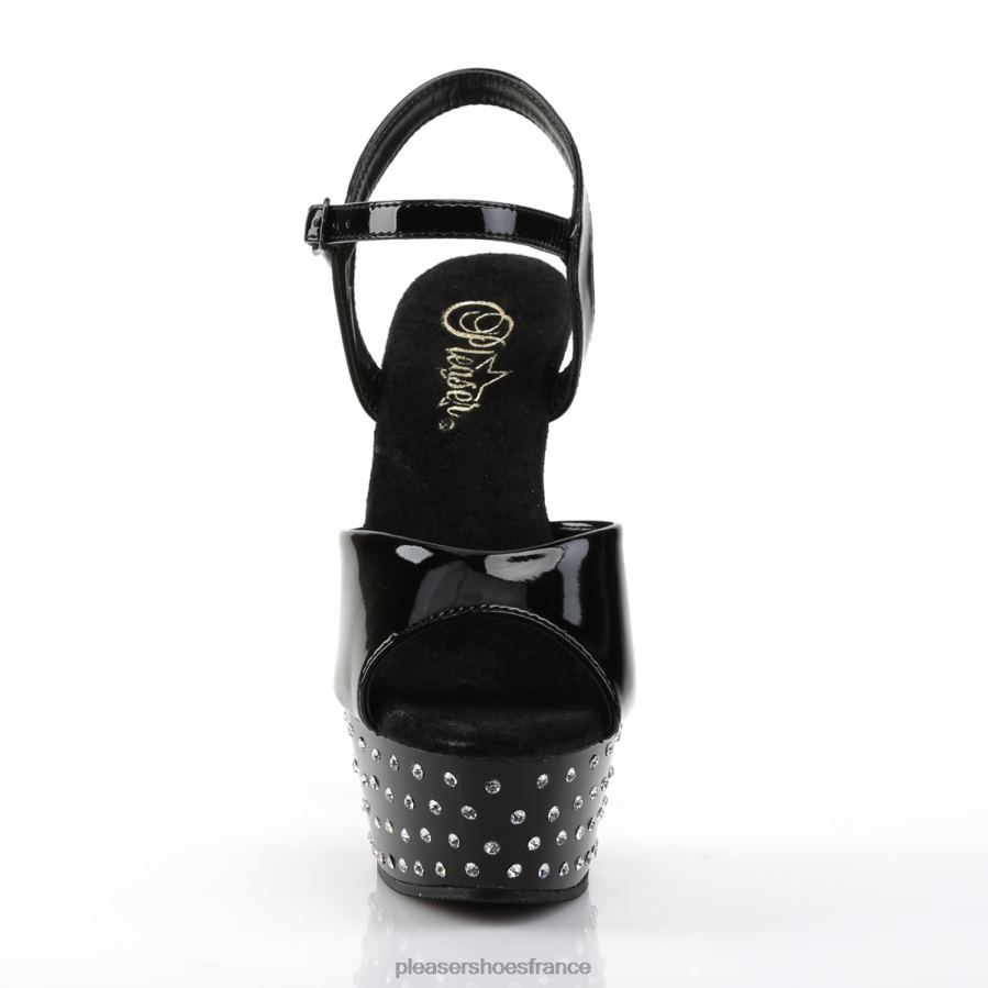 H4842519 poussière d'étoiles-609 Pleaser Shoes noir