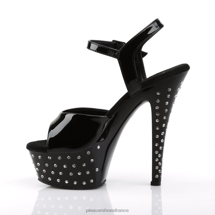 H4842519 poussière d'étoiles-609 Pleaser Shoes noir