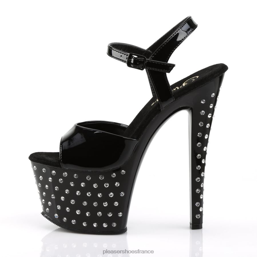 H4842527 poussière d'étoiles-709 Pleaser Shoes noir