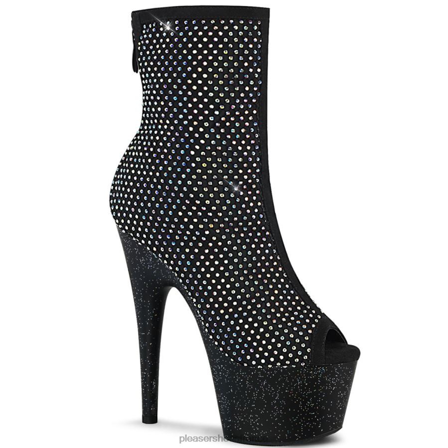 H4842530 adore-1031gm Pleaser Shoes tissu noir/noir