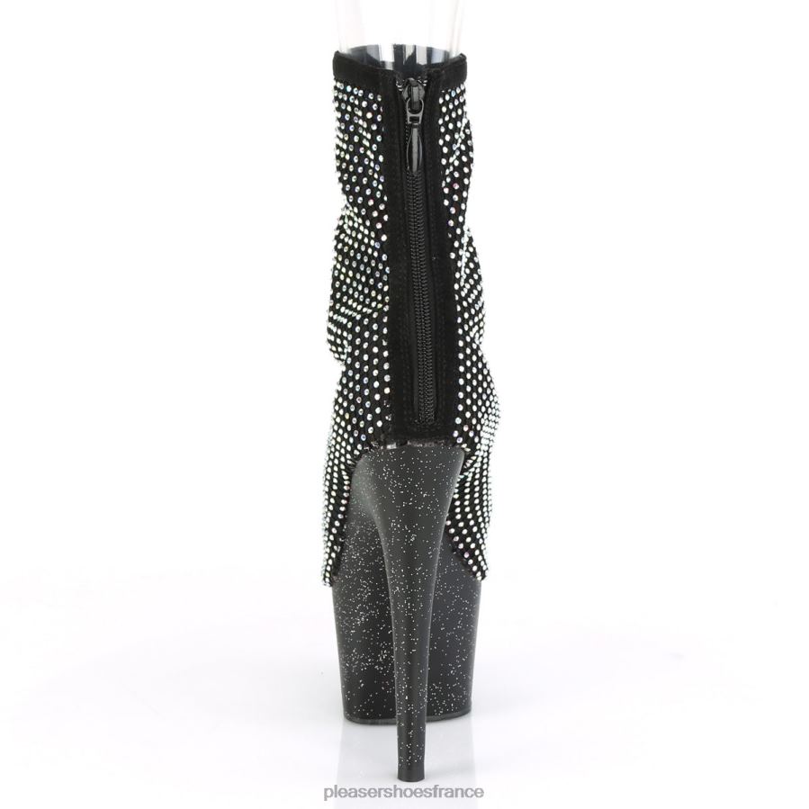 H4842530 adore-1031gm Pleaser Shoes tissu noir/noir