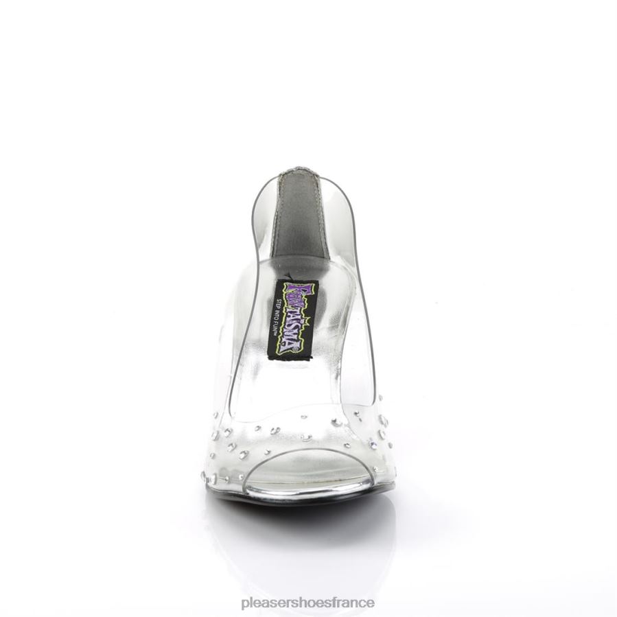 H4842542 cristal-100 Pleaser Shoes clair