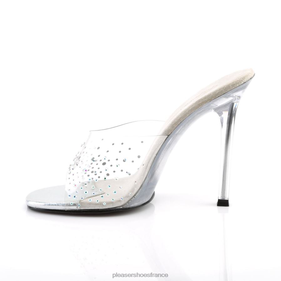 H4842544 gala-01sd Pleaser Shoes clair