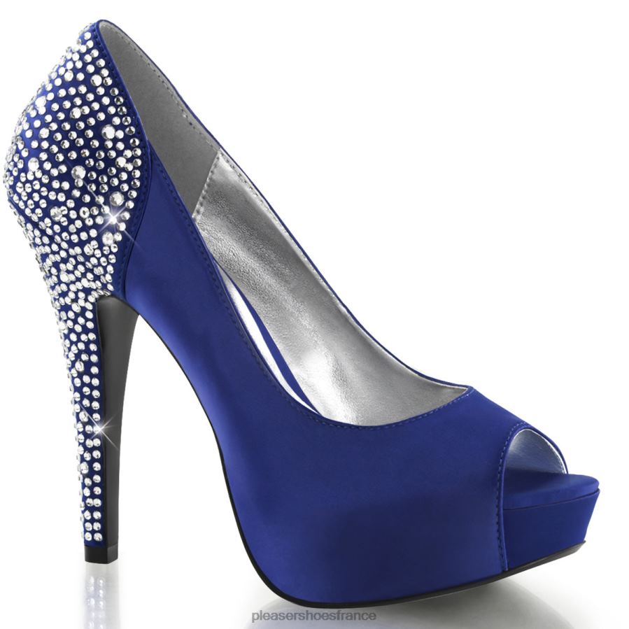 H4842553 lolita-08 Pleaser Shoes bleu