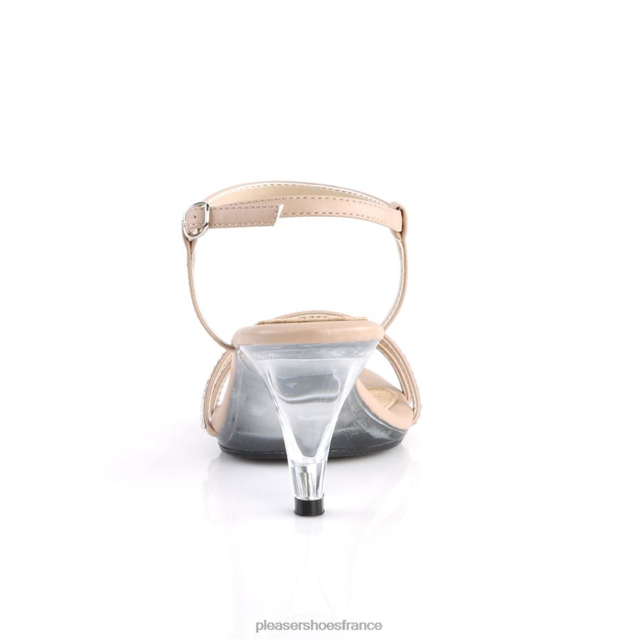 H4842559 belle-316 Pleaser Shoes beige/clair