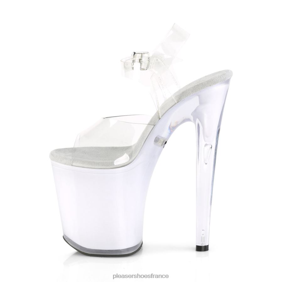 H4842177 disolite-808 Pleaser Shoes blanc clair