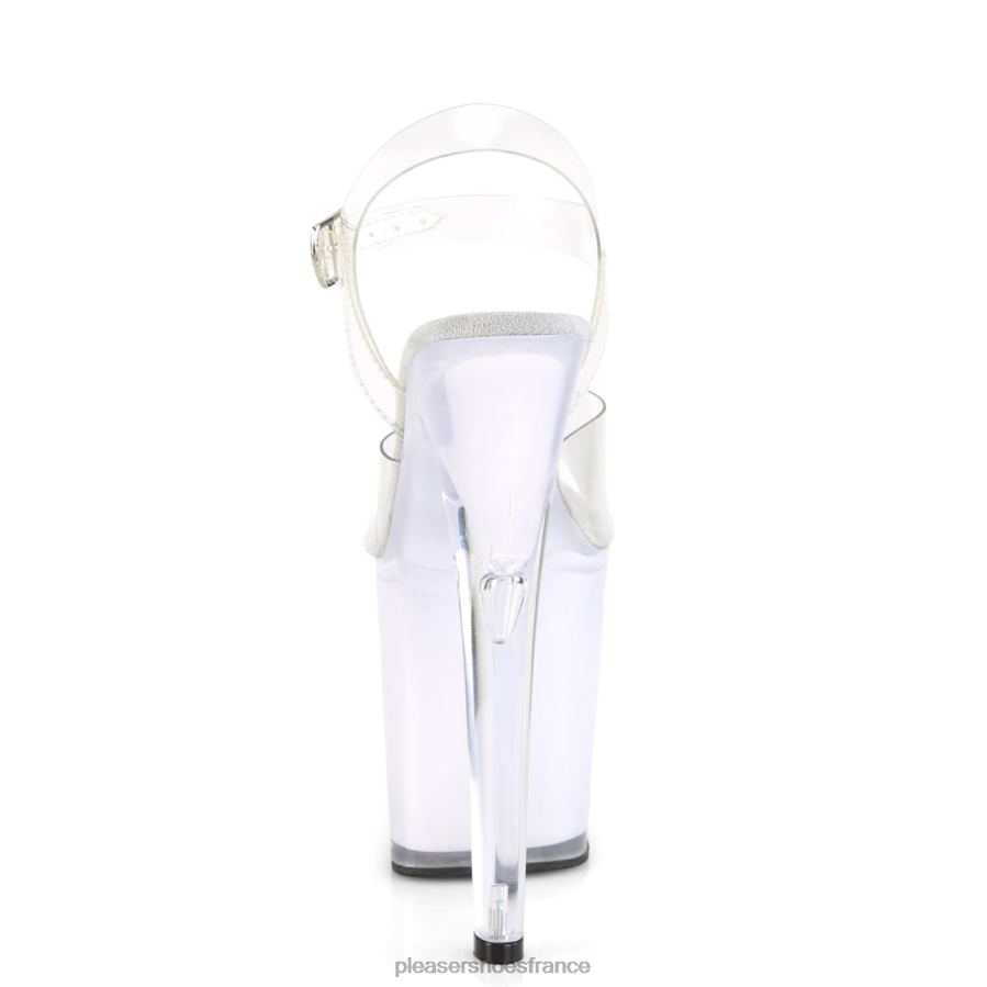 H4842185 illuminateur-808 Pleaser Shoes blanc clair
