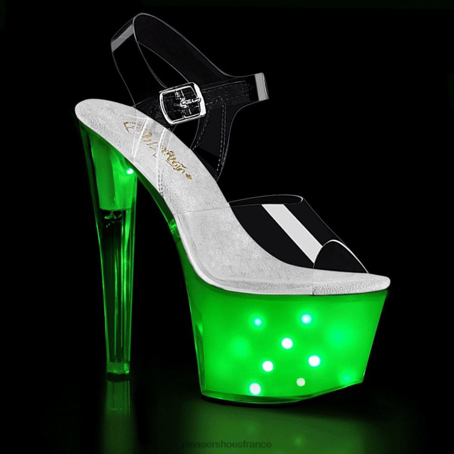 H4842192 illuminateur-708 Pleaser Shoes blanc clair