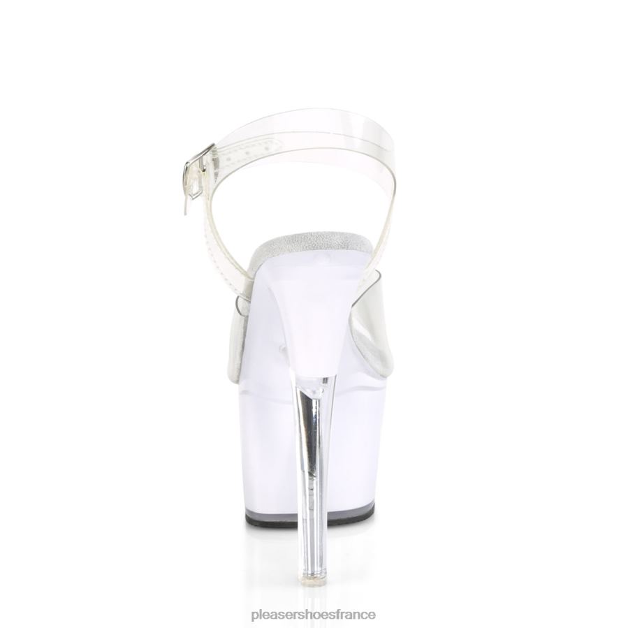 H4842192 illuminateur-708 Pleaser Shoes blanc clair
