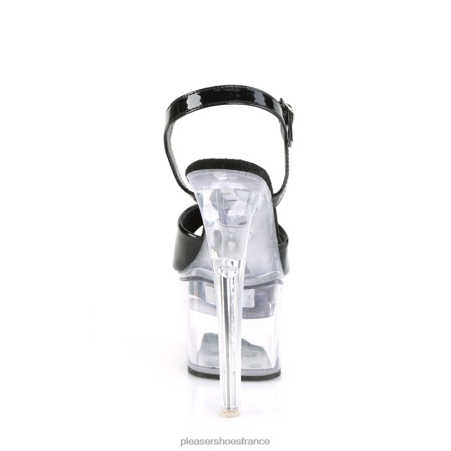 H4842193 danse éclair-709 Pleaser Shoes noir/clair