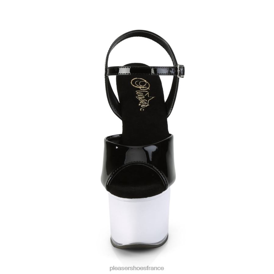 H4842195 disolite-709 Pleaser Shoes noir blanc