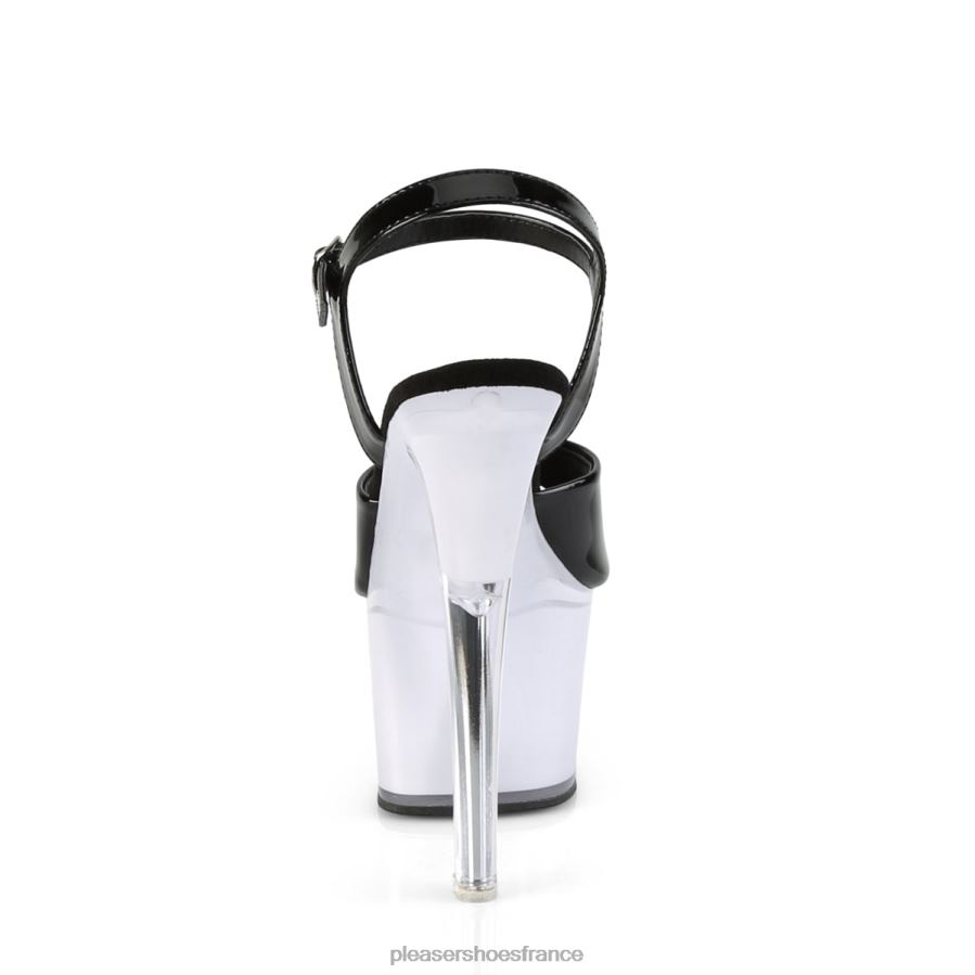 H4842195 disolite-709 Pleaser Shoes noir blanc