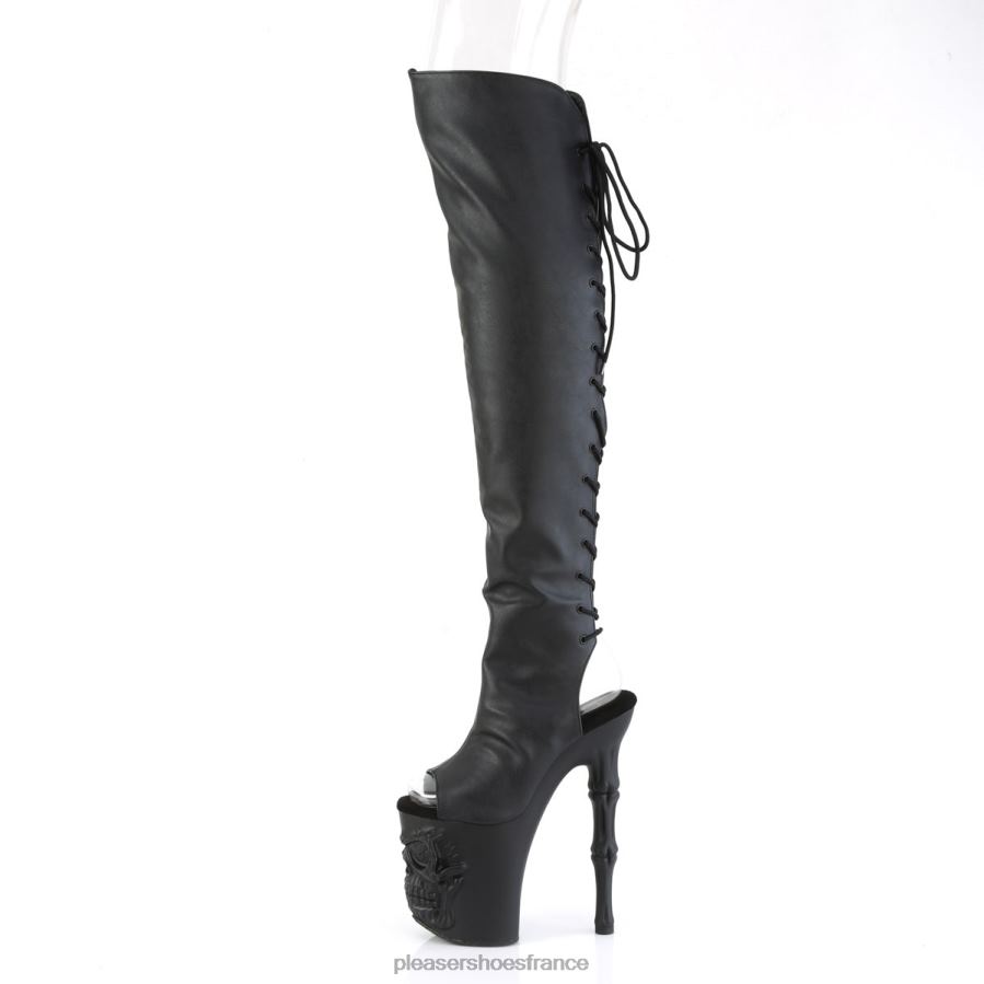 H4842207 ravissement-3019 Pleaser Shoes simili cuir noir/noir