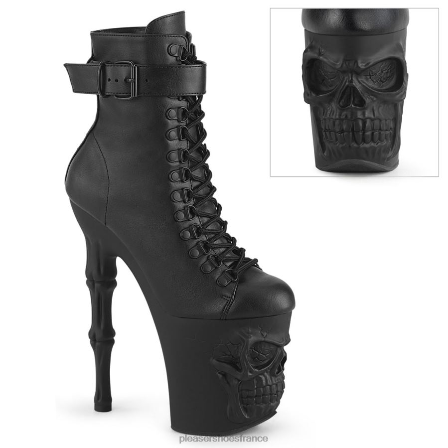 H4842218 ravissement-1032 Pleaser Shoes simili cuir noir/noir