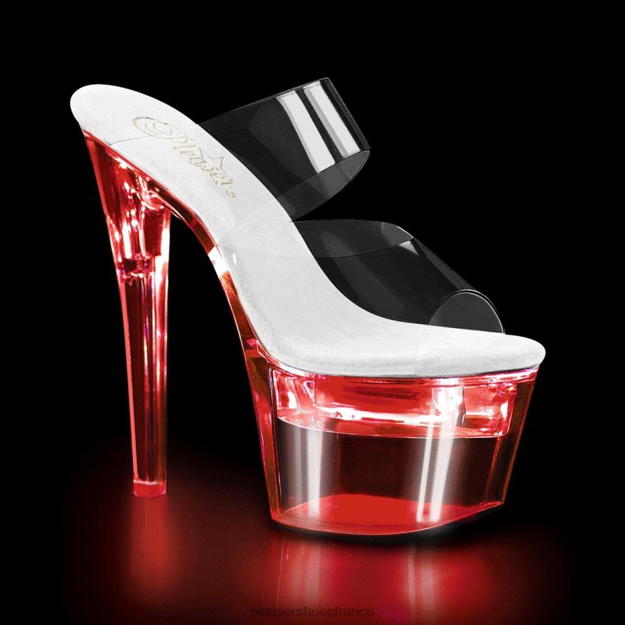 H4842221 danse éclair-702 Pleaser Shoes clair