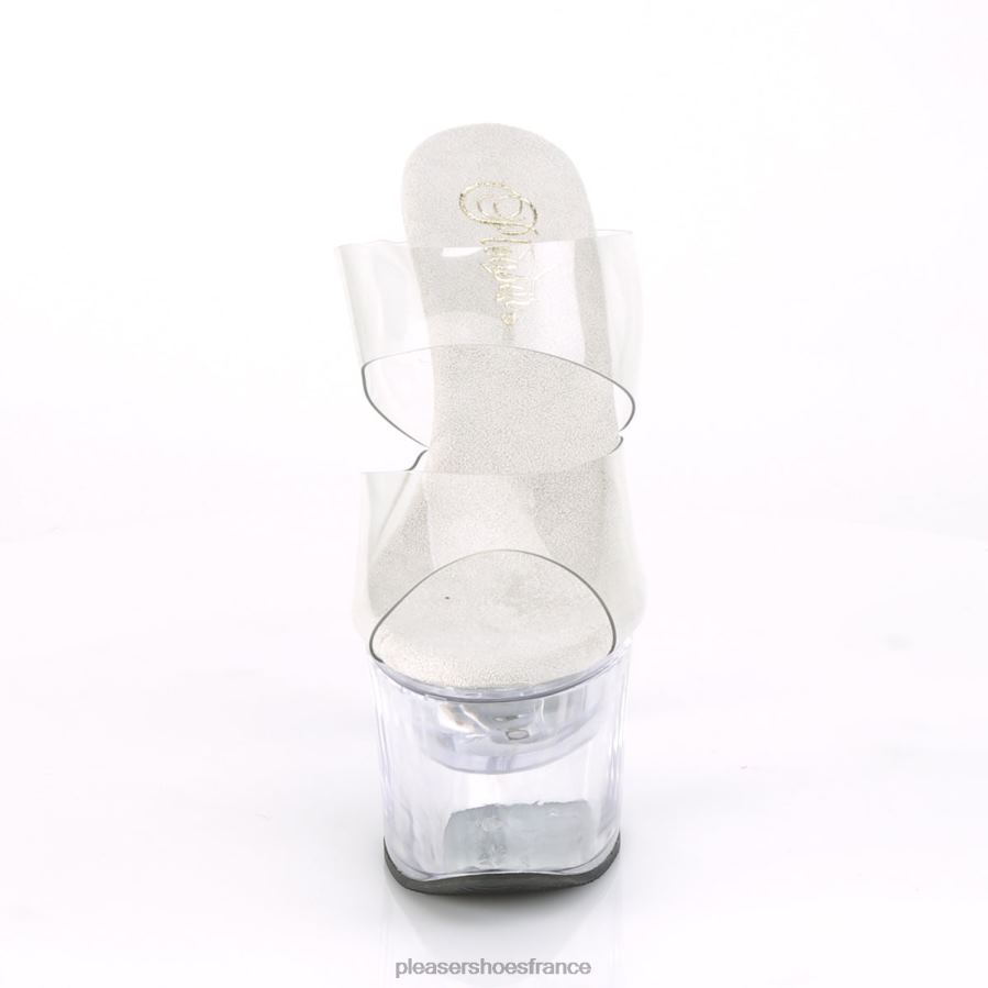 H4842221 danse éclair-702 Pleaser Shoes clair